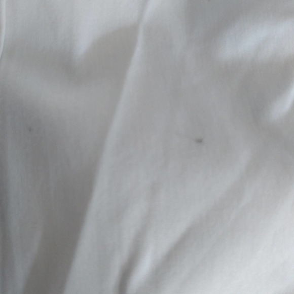 free Press White Button Down Blouse Pleats - Picture 8 of 8